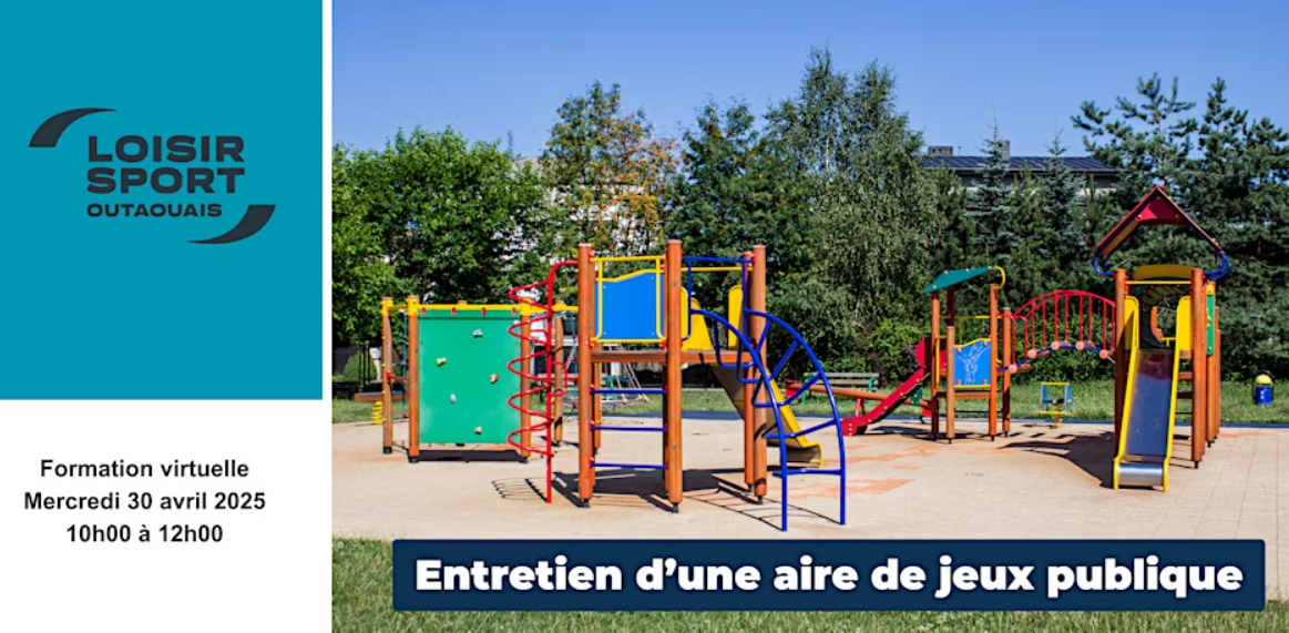 Formation: Entretien d’une aire de jeux publique